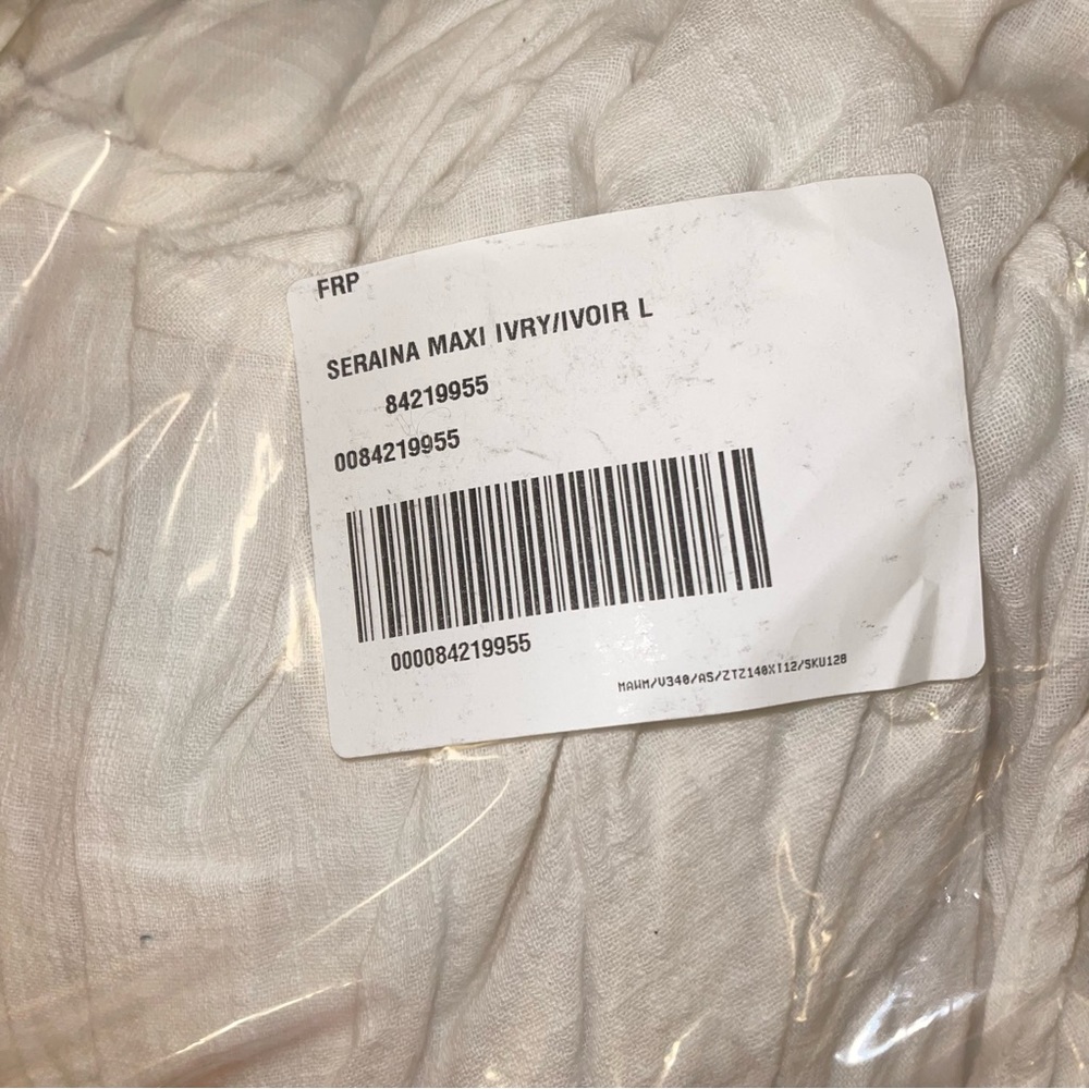 NWT Free People Seraina Maxi Dress in White - Picture 5 of 5